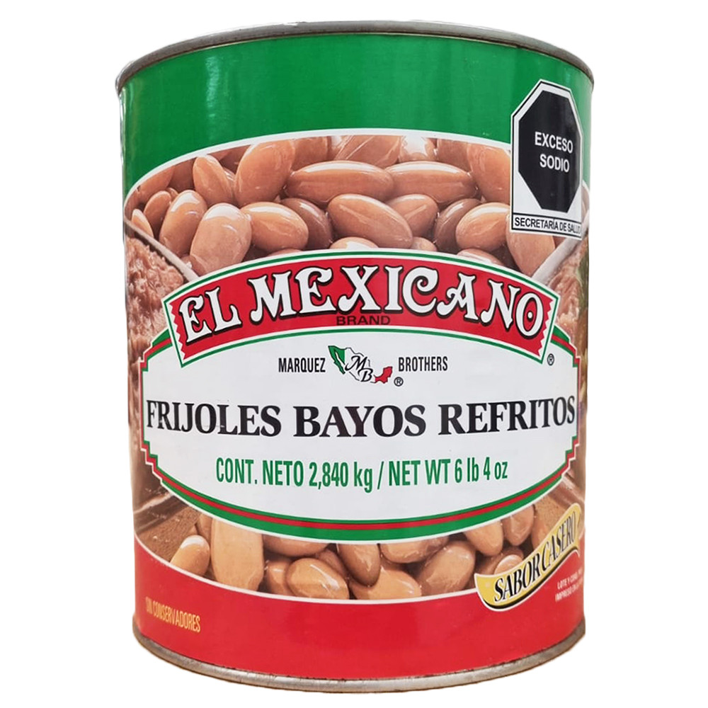 El Mexicano Pinto Beans Refried 3kg Authentic Mexican Refried Pinto